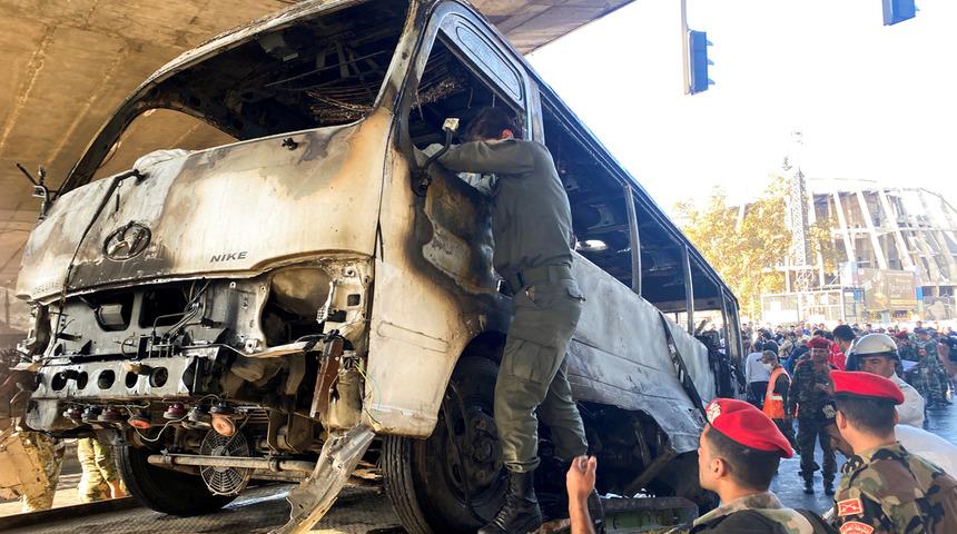 Şam'da patlama! Çok sayıda ölü ve yaralı var