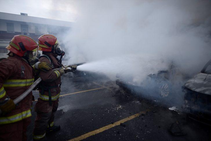 Guatemala'da isyan! Emekli askerler her şeyi ateşe verdi G3