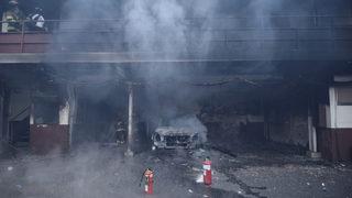 Guatemala'da isyan! Emekli askerler her şeyi ateşe verdi