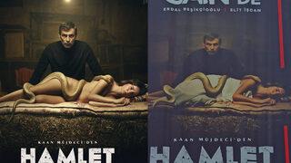 'Hamlet' dizisinin afişi sansürlendi! Sosyal medyada olay oldu 