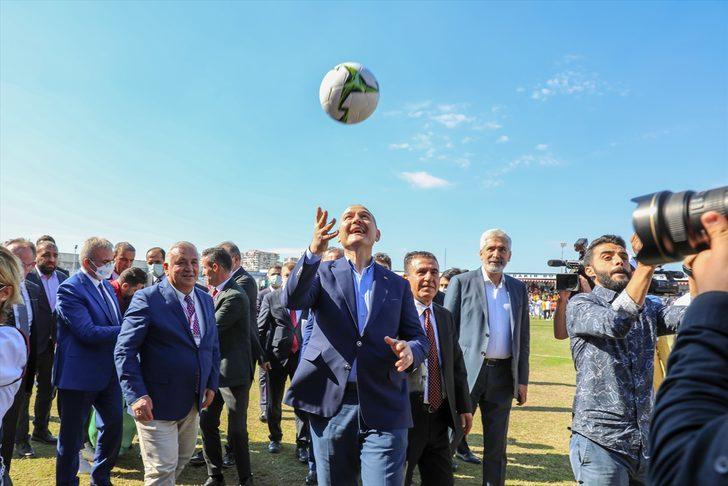 Bakan Soylu, Ampute Futbol Türkiye Kupası maçında başlama vuruşunu yaptı G3