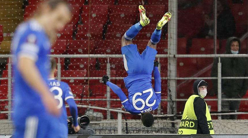 Leicester'da bir makine! Spartak'ı 4 golle yıktı...