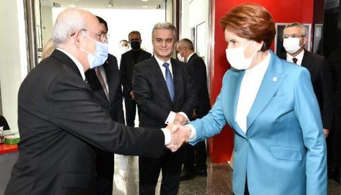 Kılıçdaroğlu-Akşener görüşmesinde 