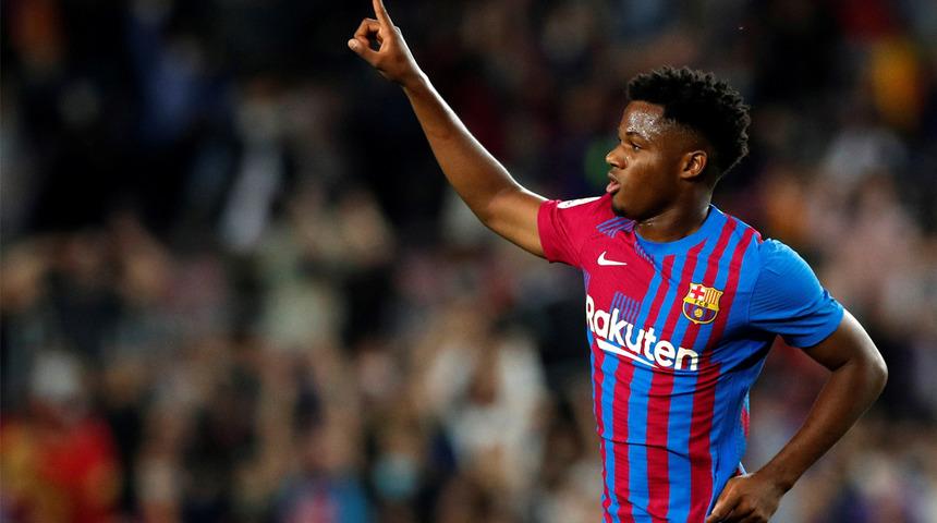 Ansu Fati, 2027 yılına kadar Barcelona'da!