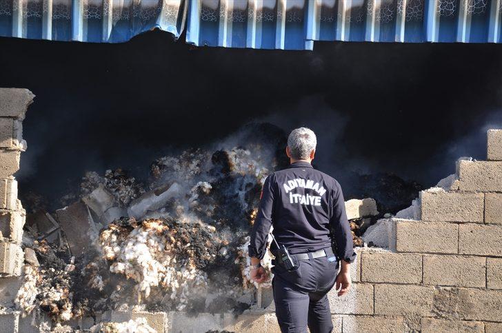 Adıyaman'da çırçır fabrikasında çıkan yangın kontrol altına alındı G3