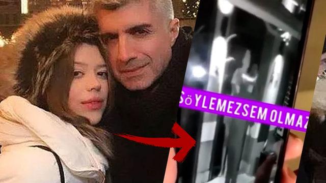 Özcan Deniz'in eski eşi Feyza Aktan tarafından darp edildiği görüntüler ortaya çıktı