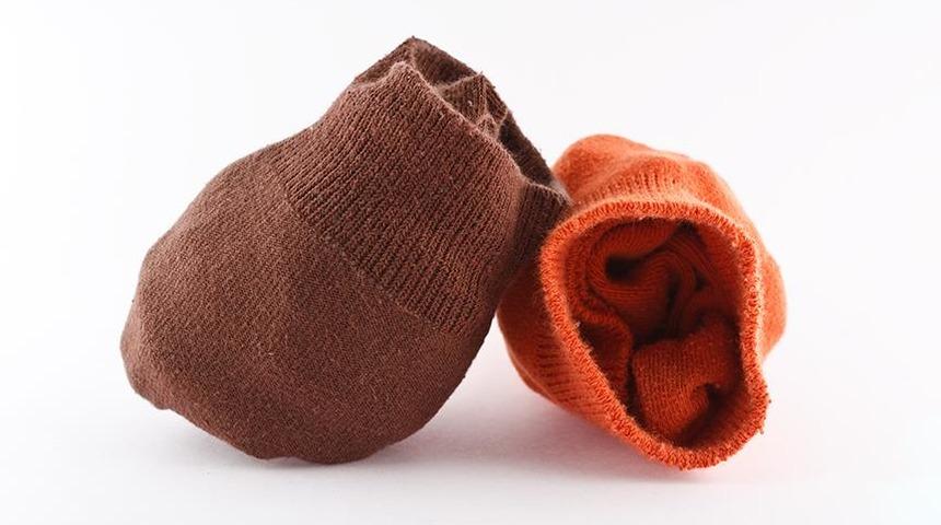 Kirli çorap, tırnak mantarına yol açıyor