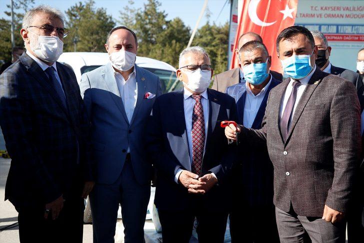 Kayseri Tarım ve Orman Müdürlüğünden üreticilere araç ve ekipman desteği G2