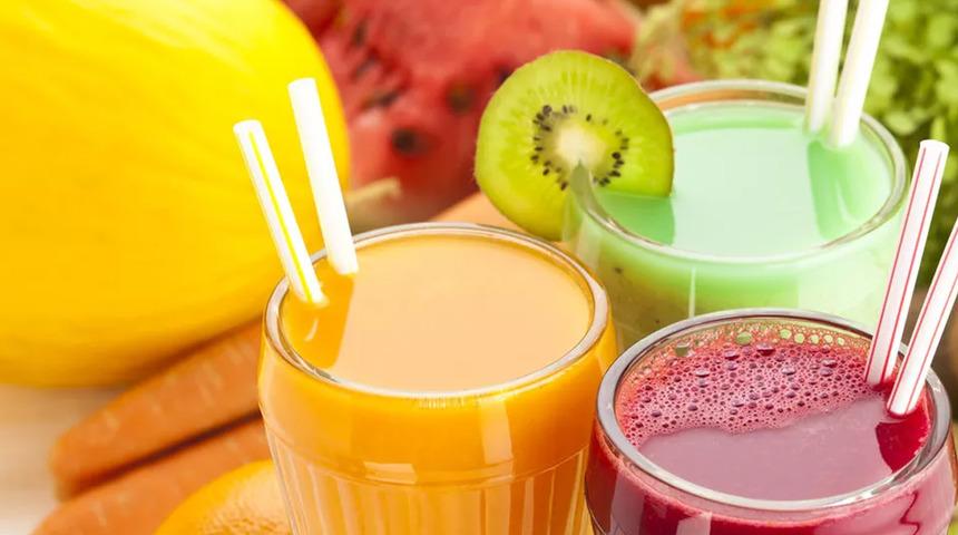 Meyve sularıyla güzelleşin