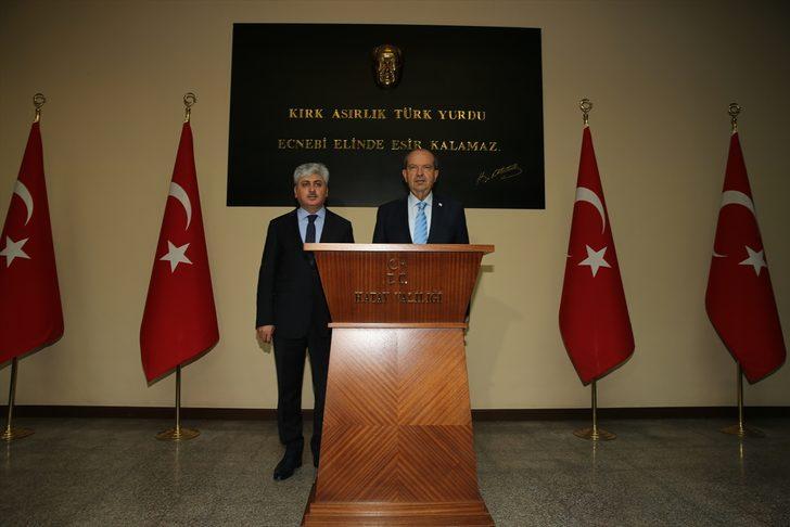 KKTC Cumhurbaşkanı Ersin Tatar, Hatay Valiliğini ziyaret etti: G3