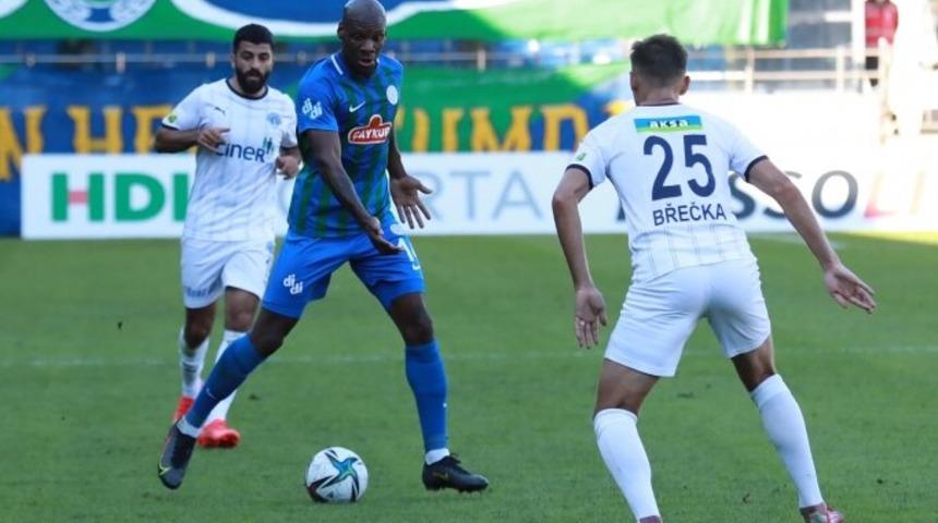 Rizespor bu sezon ilk kez 3 puanla tanıştı