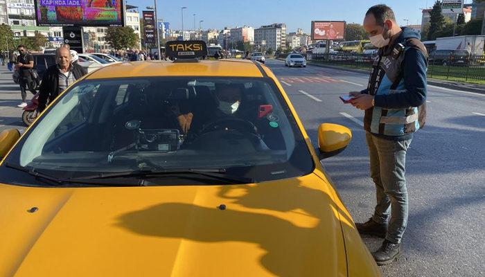 Aracı bağlandı! Yolcu seçerken yakalanan taksi sürücüsünden ilginç cevap