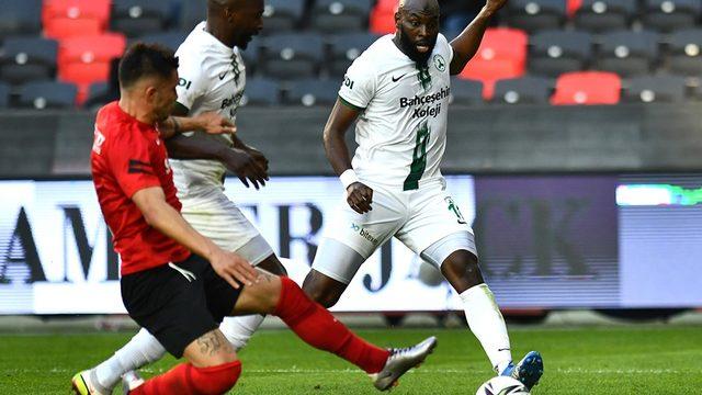 Gaziantep 1 puanı 90+2'de aldı