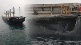 Marmara Denizi'nde iki gemi çarpıştı