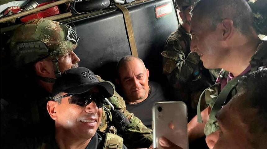 Kolombiya'nın en &ccedil;ok aranan uyuşturucu lordu Otoniel yakalandı