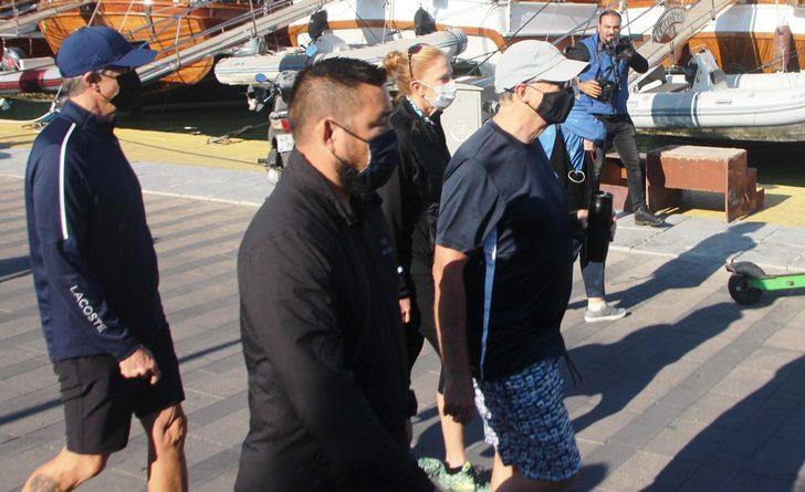 Bill Gates Bodrum'a geldi, tarihi kaleyi karış karış gezdi G5