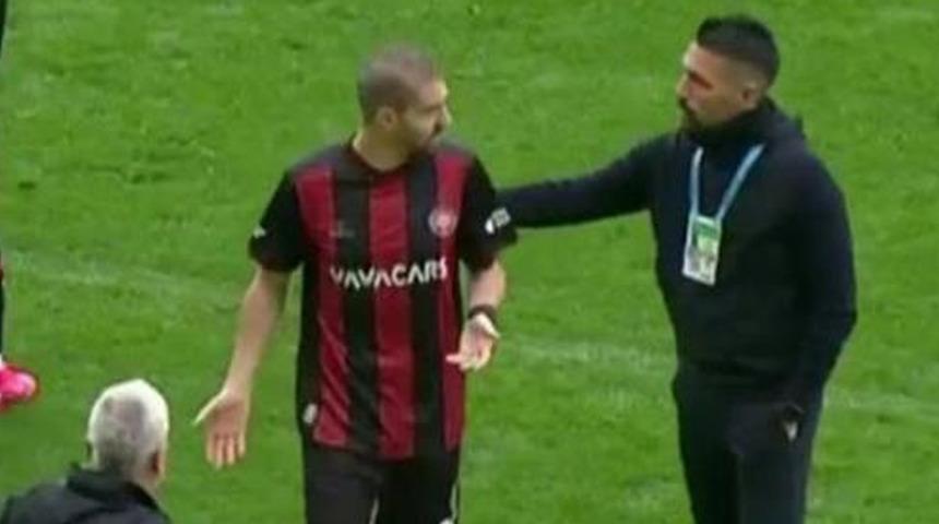 Caner Erkin durulmuyor! Maça damga vurdu