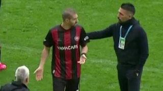 Caner Erkin durulmuyor! Maça damga vurdu