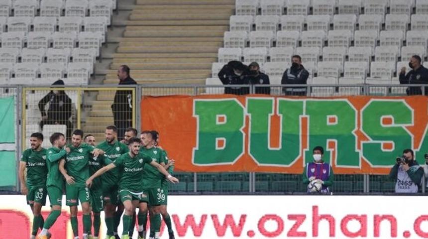 Bursaspor çıkışa geçti! 2'de 2...