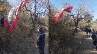 Yamaç paraşütüyle feci kaza! Hayatını kaybetti