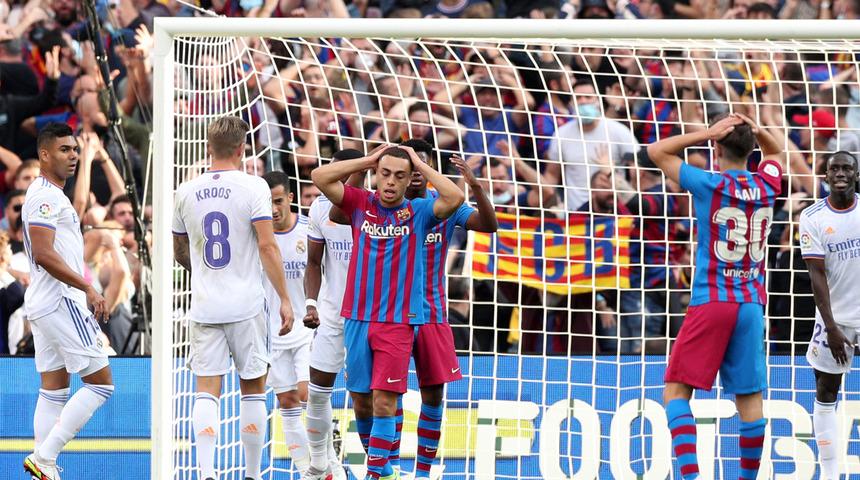 Barcelona'yı bu kez de Real Madrid yıktı!