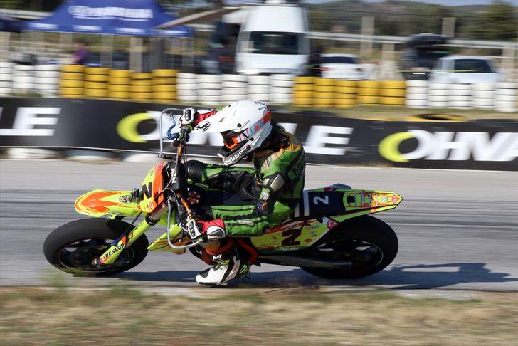 Türkiye Süpermoto Şampiyonası'nda sezonun son ayak yarışı yapıldı G5