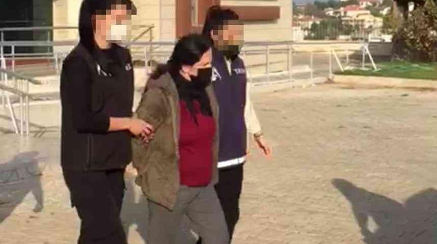 İzmir’de 8 yıl hapis cezası bulunan PKK’lı kadın terörist yakalandı