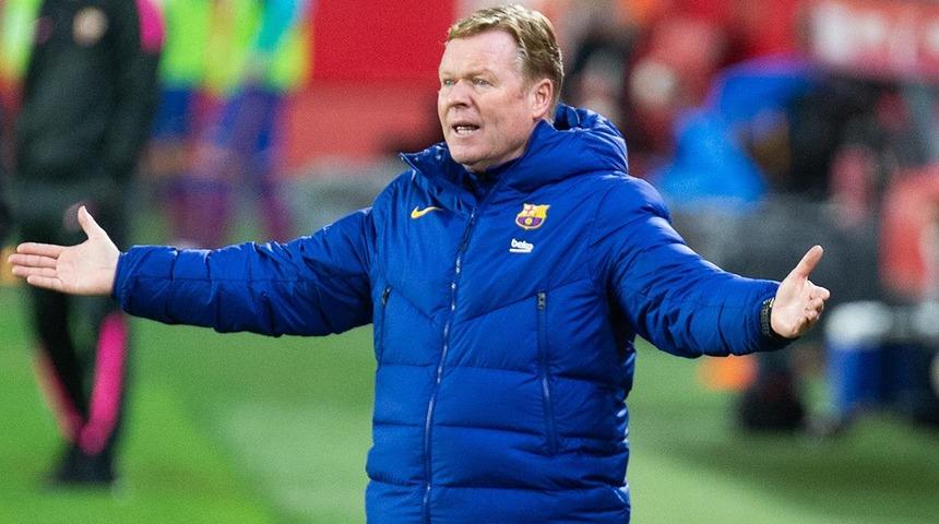 Barcelona Teknik Direktörü Koeman'a saldırı