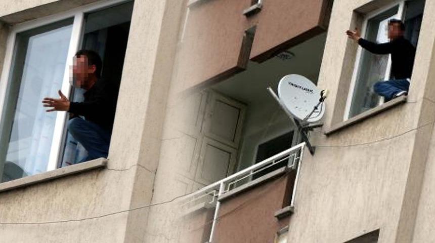 Anne ve babasını alıkoydu, intihar girişiminde bulundu