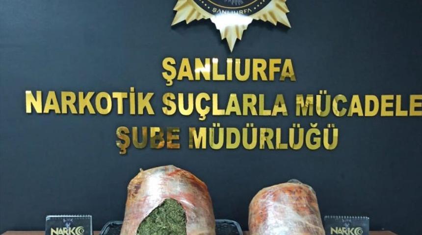 Şanlıurfa'da uyuşturucu operasyonunda yakalanan 7 zanlı tutuklandı