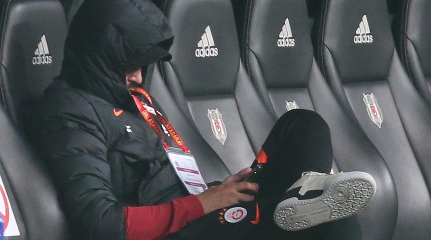 Beşiktaş-Galatasaray maçı öncesi ilginç an