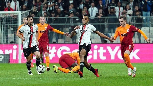 Beşiktaş Galatasaray maçı geniş özeti ve golleri! BJK 2-1 GS maçı kaç kaç bitti?