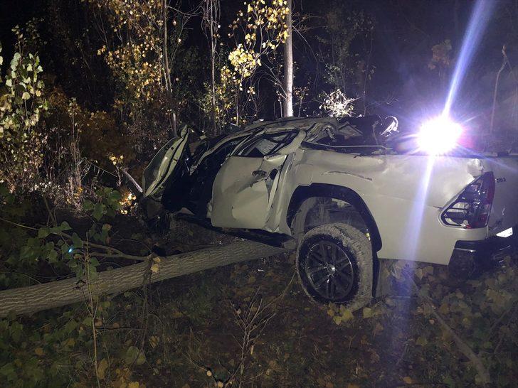 Tokat'ta uçuruma devrilen kamyonetteki 3 kişi öldü, 1 kişi yaralandı G2