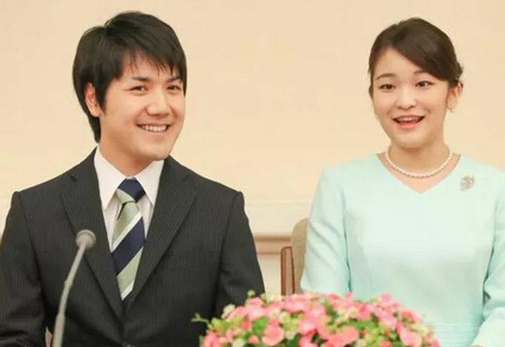 Japonya'da Prenses Mako, erkek arkadaşı Komuro Kei ile evlendi