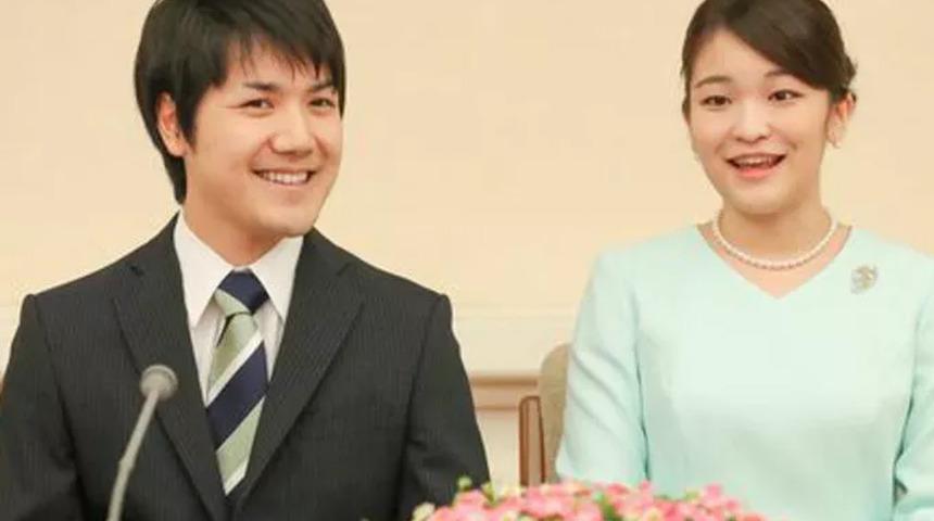 Japonya'da Prenses Mako, erkek arkadaşı Komuro Kei ile evlendi