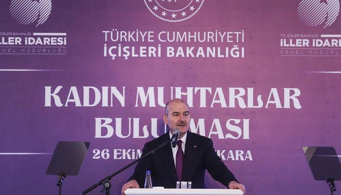 İçişleri Bakanı Süleyman Soylu "İnşallah sayın cumhurbaşkanımız kızmaz" diyerek anlattı
