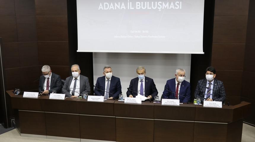 Savunma Sanayii Başkanı Demir, Adana'da sanayicilerle buluştu: