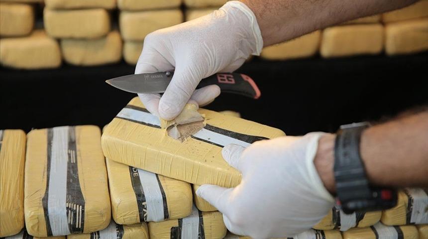 Sınırda eroin operasyonu