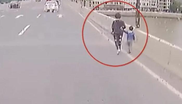 Çinli otobüs şoförünün dikkatinden kaçmadı! Anne ve oğlunun intiharını böyle önledi