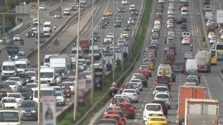Bayramı fırsat bildiler! İstanbul'da trafik yoğunluğu yüzde 74'e çıktı