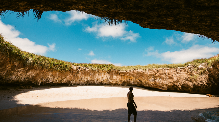 Meksika’nın Marieta Adaları’nda bulunan gizli cennet: Saklı Plaj