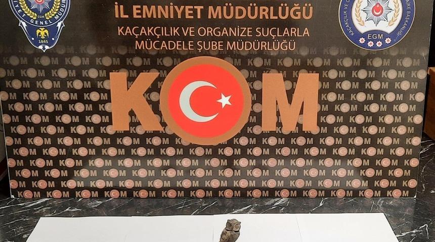 Kütahya'da tarihi eser kaçakçılığı yaptığı iddia edilen şüpheli yakalandı