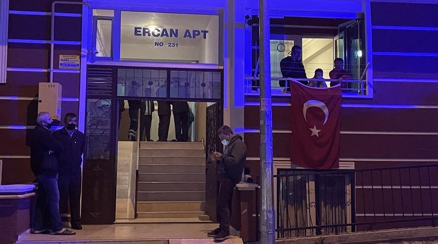 Şehit &Ccedil;alışkan'ın Samsun'daki ailesine şehadet haberi verildi