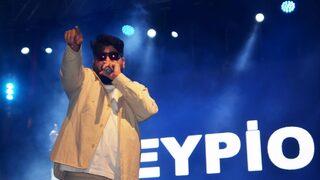 Türk rap şarkıcısı Eypio, Kütahya'da sahne aldı