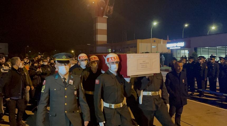 Şehit Piyade Uzman Çavuş Harun Çalışkan'ın cenazesi memleketi Samsun'a getirildi
