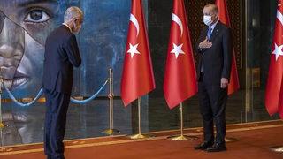 Cumhurbaşkanlığı’ndaki 29 ekim töreninde 10 büyükelçi detayı