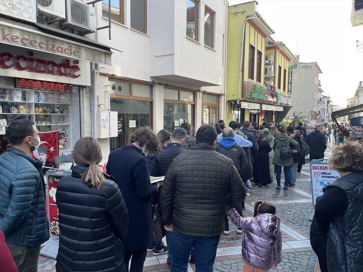 Edirne'de ciğer ustaları yoğunluktan siparişlere zor yetişti G1