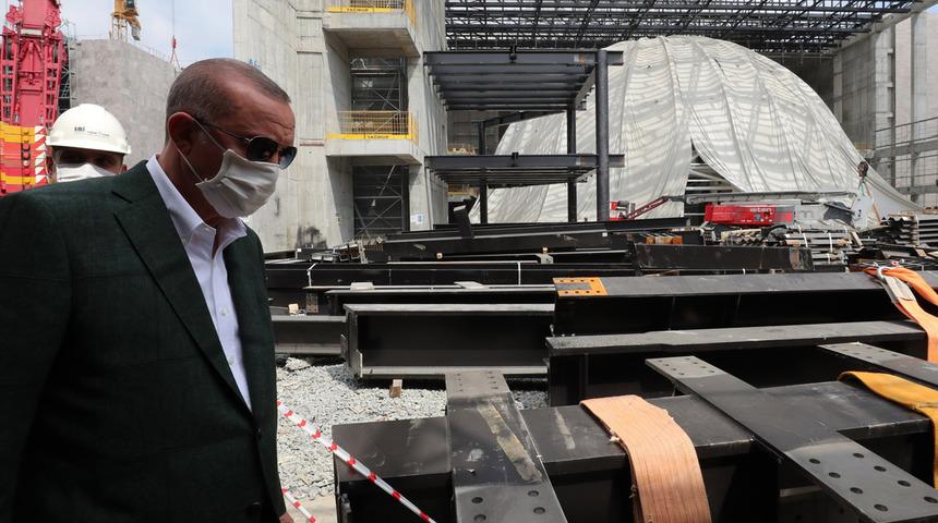 Cumhurbaşkanı Erdoğan'dan Atatürk Kültür Merkezi paylaşımı