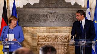 Merkel ve Miçotakis'ten Türkiye mesajı: Yunanistan dostluk elini uzatıyor