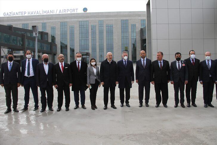 Ulaştırma ve Altyapı Bakanı Karaismailoğlu, Gaziantep Havalimanı'nda incelemelerde bulundu G2